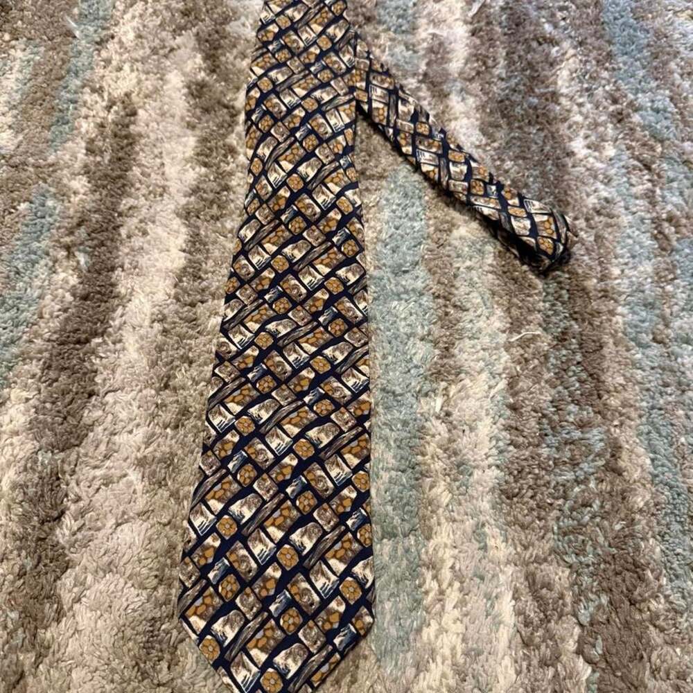 J. Garcia Van Gogh's Tree Silk Necktie Collection Four